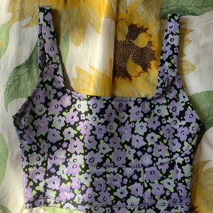 ♥️ 4/$20 | Zara Floral Crop Top
